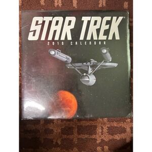 Star Trek 2010 Calendar USS Enterprise Sci-Fi‎ TV Show Sealed